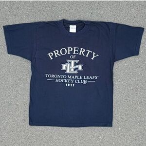 Vtg 2000s NHL Toronto Maple Leafs AAA Alstyle T-Shirt Size (L)